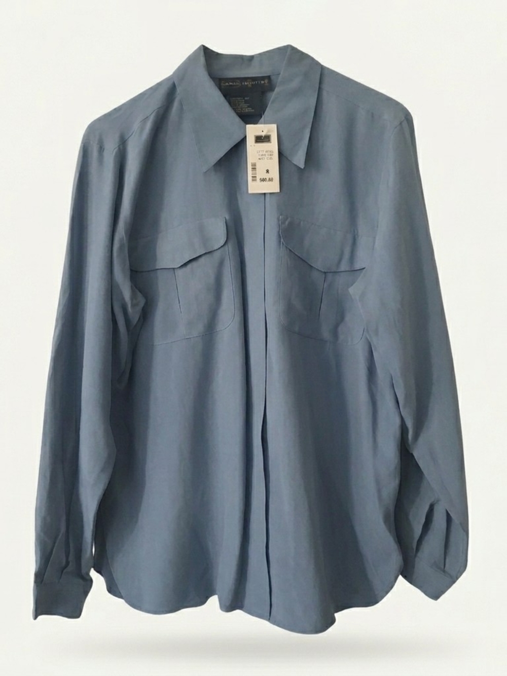 Vintage Daniel Hechter 100% Silk Blouse (NOS, NWT)
